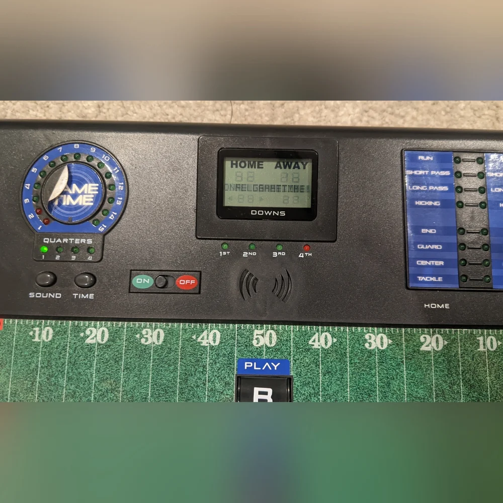 NFL Game Time Electronic Talking Football Game by Excalibur